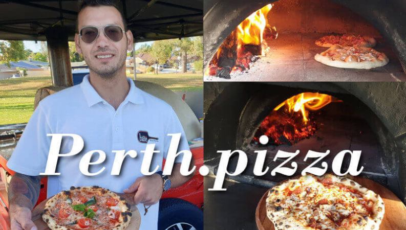 Mobile wood fired pizza service Perth.