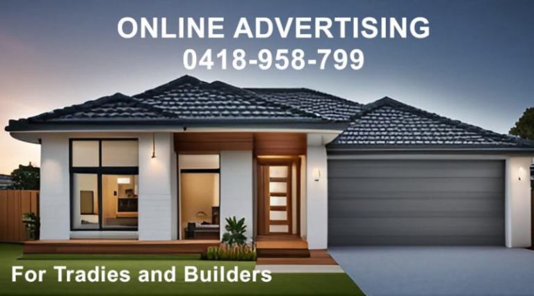 Online advertising for Perth building companies.